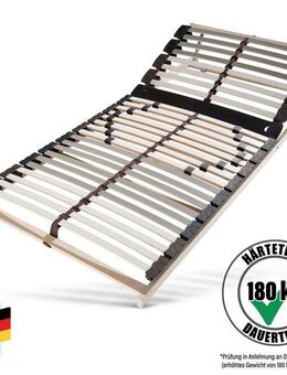 Lattenrost Maxi Strong, Beco, Kopfteil manuell verstellbar, Fußteil nicht verstellbar, Lattenrost in 90x200 cm und weiteren Größen, ideal bei hoher Belastung