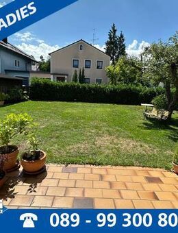 Gartenliebhaber aufgepasst! 3-Zimmer-Wohnung mit zusätzlichem Hobbyraum und Südgarten in Landsham - Pliening