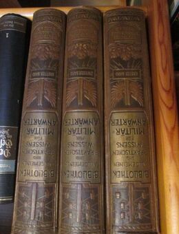 Bibliothek allgemeinen und praktischen Wissens für Militär-Anwärter Bd. 1-3 (kompl.) - Attendorn (Hansestadt)