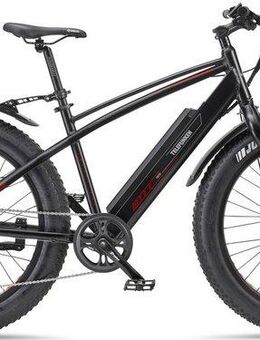 Telefunken E-Bike Mountainbike Aufsteiger FM350, 8 Gang, Kettenschaltung, Heckmotor, 576 Wh, (26 Zoll x 4,00 Breitreifen, Geländebike off road, ca. 100km Reichweite), Pedelec, Elektrofahrrad für Damen u. Herren, MTB