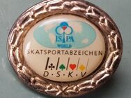 DSKV ISPA Skat Sportabzeichen Silber - PIN Stecker Sticker Anstecker Button - Garbsen