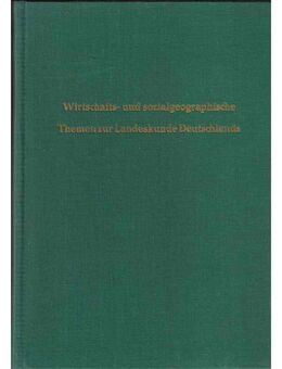 Wirtschafts- und sozialgeographische Themen zur Landeskunde Deutschlands - Norden Zentrum