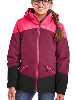 Killtec Outdoorjacke KOW 195 GRLS JCKT Wasserdichte Winterjacke mit Colourblock, verstellbaren Details