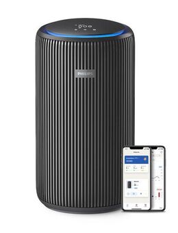 Philips Luftreiniger AC3221/13 PureProtect 3200 Series, Luftreinigungsrate (CADR) 520 m³/h, für 135 m² Räume, 3-Schichten-HEPA-Filtersystem, leise
