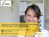 Facharzt (m/w/d) mit dem Ziel der Weiterbildung Klinische Akut- und Notfallmedizin - Mülheim (Ruhr) Zentrum