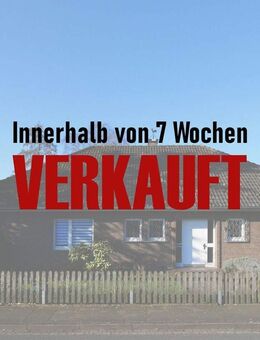 VERKAUFT - Nur eine Ebene! - Bungalow mit Potential zum Traumhaus - Vechta
