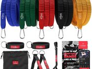 Resistance Bands Widerstandsband Set Stoff Expander Tubes Fitness - Rödermark Zentrum