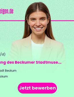 Leitung des Beckumer Stadtmuseums (w/m/d) - Beckum