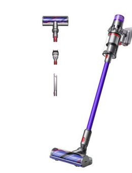 DYSON Akku-Hand-und Stielstaubsauger Dyson V11ᵀᴹ Advanced, 240 Airwatt Saugleistung, LCD Display, 545 W, beutellos, Haarentwirrungstechnologie, keinen Saugkraftverlust