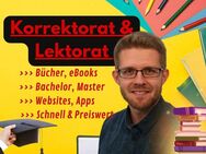 Korrektorat / Korrekturlesen Bachelor Master Bücher ++Studi-Rabatt!++ - Freiberg