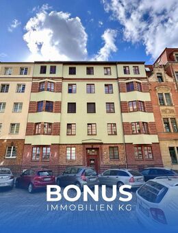 Die HafenCity um die Ecke: Sanierte 3-Raum-Altbauwohnung mit Loggia - Denkmalschutz - Dresden