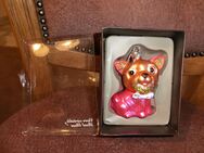 Glasfigur Hund/ pink/ Weihnachtsschmuck/ NEU/ echtes Glas/ OVP - Duisburg