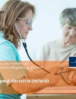 Ergotherapeut Geriatrie (m/w/d) - Magdeburg