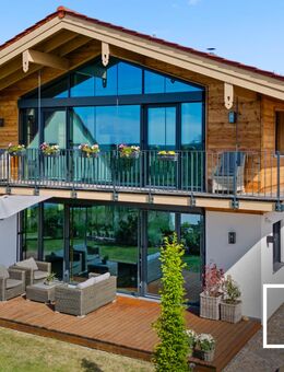 Neubau! Energieeffizientes Haus im Allgäu-Stil mit großem Grundstück und traumhafter Aussicht - Schönbrunn (Steigerwald)