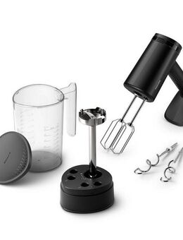 Philips Handmixer HR3781/10 5000 Series, 500 W, mit Anti-Spritz-Design und Becher zur intelligenten Aufbewahrung
