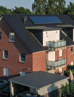 Bleckede: Moderne und helle 2-Zimmer-Wohnung mit Balkon & 2 Stellplätzen, 67 m², KfW-55 - Bleckede