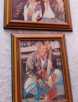 Blue System-Dieter Bohlen Bilderrahmen mit Autogramme - Landau (Pfalz)