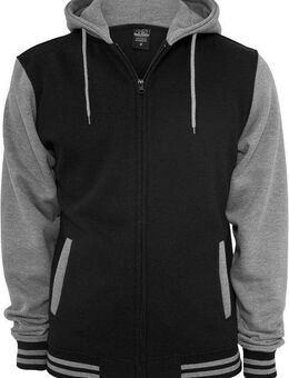 URBAN CLASSICS Sweatjacke Urban Classics Herren 2-tone Zip Hoody (1-tlg)