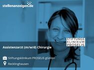 Assistenzarzt (m/w/d) Chirurgie - Recklinghausen