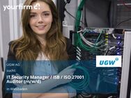 IT Security Manager / ISB / ISO 27001 Auditor (m/w/d) - Wiesbaden