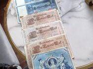 💶6x Reichsbanknoten von 1910 - Hamburg