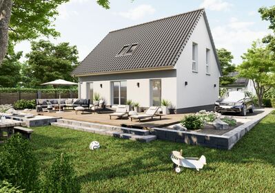 Großzügiges Einfamilienhaus mit 135 m² Wohnfläche und 5 Zimmern auf einem ca.800 m² großen Grundstück in 21266 Jesteburg