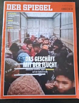 Der Spiegel Nr. 16 vom 13.04.2024 Das Geschäft mit der Flucht (Magazin Politik) - Essen