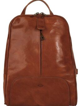 Piké Tagesrucksack, echt Leder, Made in Italy