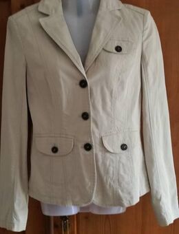 MARC CAIN Damen Blazer Jacke cremefarben GR. N2 ( 36) - Bad Breisig