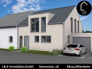 Projektierter Neubau: Exklusives Doppelhaus mit FT Garage & Garten in Ketsch - Ketsch