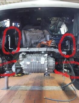 Elektromotor Elektroauto Bosch e-Achse mit VW T4 Halterungen BAUSATZ - Essen