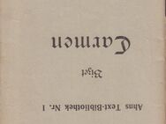 Heft der "Ahns Text-Bibliothek" Nr. 1 CARMEN Oper in 4 Akten von Georges Bizet - Zeuthen