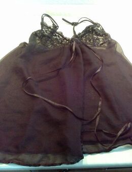 Negligé NEU Neglige Gr. M Dessous Schwarz + String Negligee - Hagen (Stadt der FernUniversität) Dahl