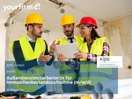 Außendienstmitarbeiter:in für Immobilienbestandsaufnahme (m/w/d) - Münster