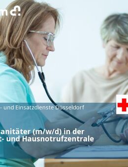 Rettungssanitäter (m/w/d) in der Einsatzleit- und Hausnotrufzentrale - Düsseldorf