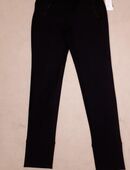 Damenstrechhose in Schlupfform von EGÜ, Hose Stark EFFY-N schwarz in 24103