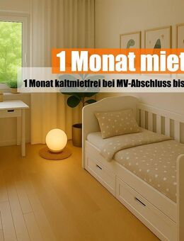 Traumhaft Wohnen inmitten von viel Grün und mit Einbauküche + Südbalkon! einen Monat kaltmietfrei bei MV-Abschluss bis 31.10.25 - Chemnitz