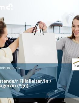 Stellvertretende/r Filialleiter/in / Storemanager/in (*gn) - Stuttgart