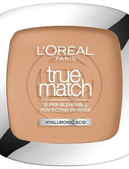 L'ORÉAL PARIS Puder L'Oréal Paris True Match Puder, Mildert Erscheinungsbild feiner Linien, variable Deckkraft, mattiert.