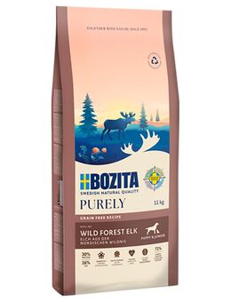 Bozita Dog Purely Grain Free Elch Puppy & Junior - 11 kg