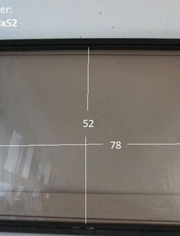 Knaus Azur Wohnwagenfenster (Knaus18 D 893 8109) ca 78 x 52 (zB 425 Typ 4303) - Schotten Zentrum