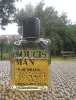 SANS SOUCIS " MAN " . BADEN - BADEN - PARIS. Eau de Toilette. 50 ml. - Lehrte