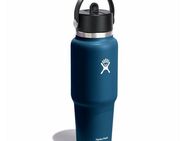 Hydro Flask Isolierflasche 32 oz Travel Wide Flex Straw Cap, Color Last™-Pulverbeschichtung, 946 ml