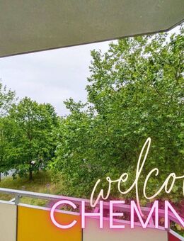 ++ schöne & günstige 3-Raum-Wohnung - großer Balkon mit Ausblick ins Grüne ++ - Chemnitz