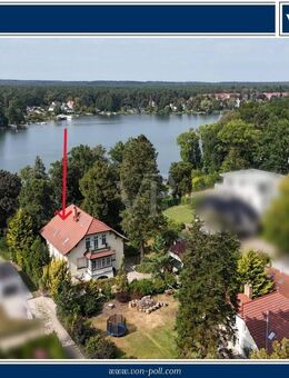 Seeliegenschaft - Herrschaftliche Villa mit ca. 40 Meter direkter Uferlage am Peetzsee - Grünheide (Mark)
