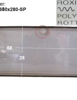 Bürstner Wohnmobil-Fenster ca 68 x 28 gebr. (Roxite 94 D399) Sonderpreis (zB Fiat Ducato Alkoven 290 mit Bürstner-Aufbau BJ 90) - Schotten Zentrum
