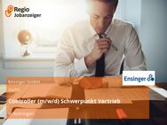 Controller (m/w/d) Schwerpunkt Vertrieb - Nufringen