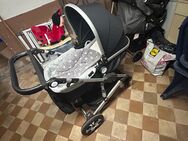 Schwarzer Kinderwagen - kaum benutzt, top Zustand - Völklingen