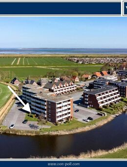 Wohnen zwischen Grün und Blau: Sanierte Erdgeschosswohnung mit Feld- und Kanalblick in Dornumersiel - Dornum
