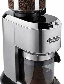 De'Longhi Kaffeemühle Dedica KG520.M, 150 W, Kegelmahlwerk, 350 g Bohnenbehälter, inkl. Siebträgeradapter
